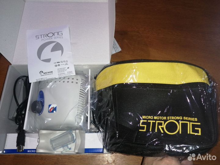 Аппарат для маникюра strong 210 новый