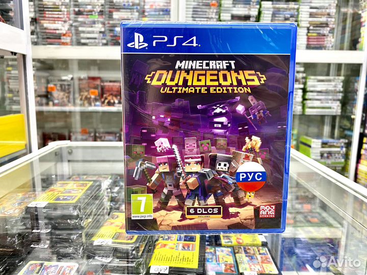 Minecraft Dungeons Ultimate Edition Ps 4 новый