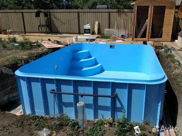 Пластиковый бассейн