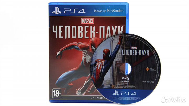 Человек-паук для PS4 (Русский язык )