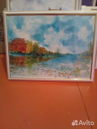 Картины пятилетней дочери,для Вашего интерьера