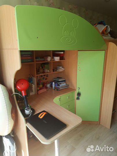 Кровать чердак