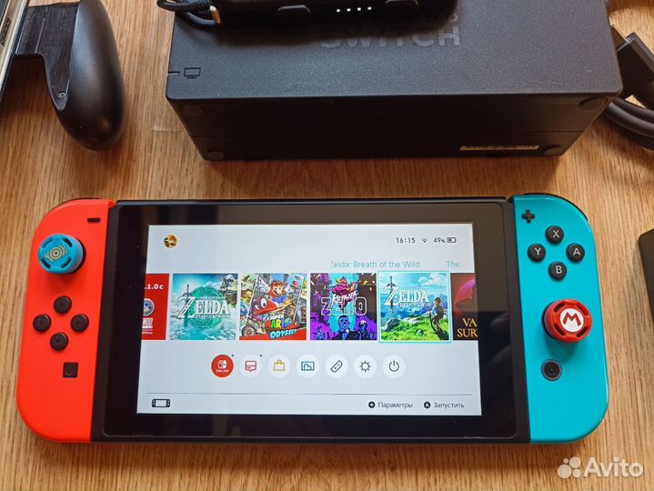 Nintendo Switch v2 прошитый + 25 игр