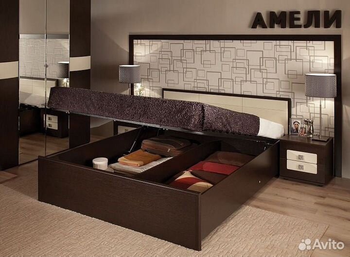 Кровать Амели с подъёмным механизмом