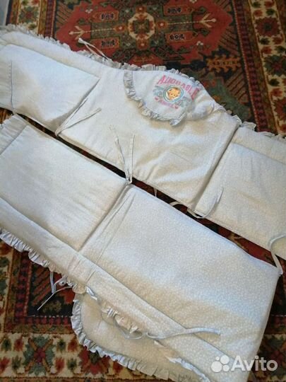 Бортики в детскую кроватку