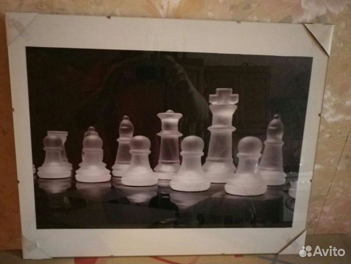 Холст картина в рамке