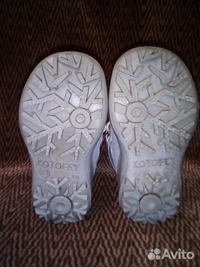 Зимние ботинки Котофей р.23