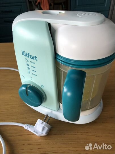 Пароварка блендер kitfort