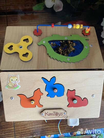 Бизиборд кубик