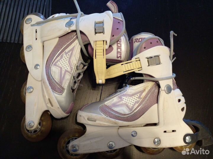 Ролики roces flash 2.0 раздвижные р.30-35