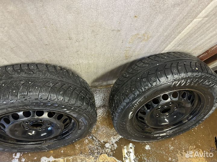 Резина зимняя на штампах р15