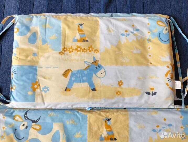 Бортики в детскую кроватку