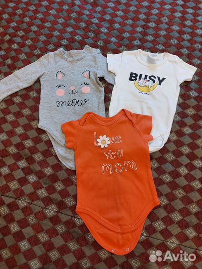 Боди для девочки 74