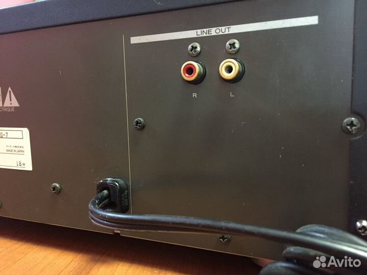 Teac vrds-7 компакт диск плеер