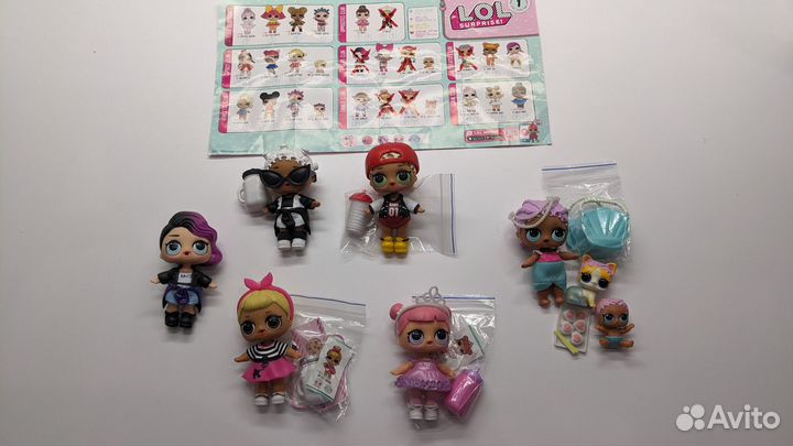Куклы LOL Surprise (1 половина)