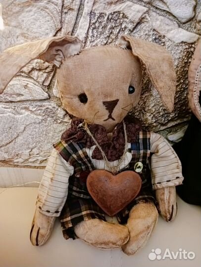 Заяц текстильный