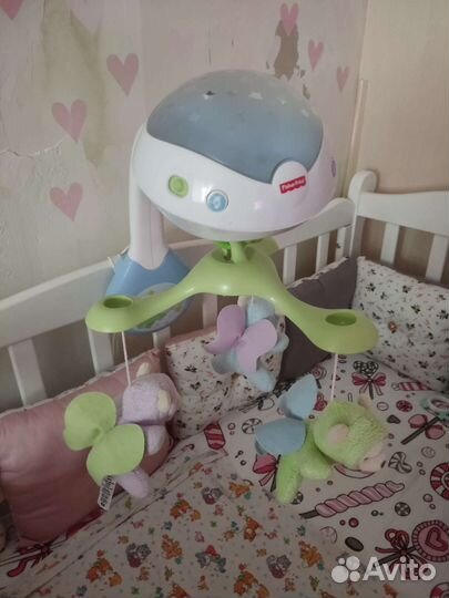 Детский мобиль в кроватку