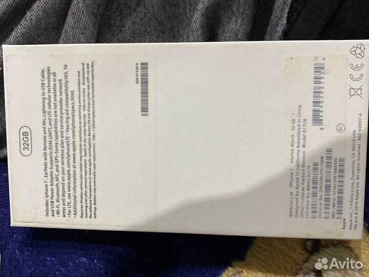 iPhone 7, 32 ГБ