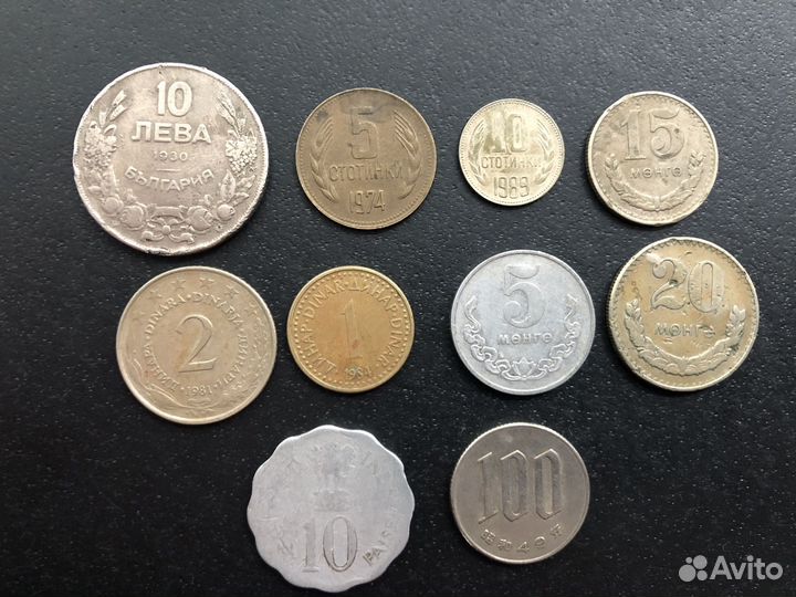 Колекция монет разных стран