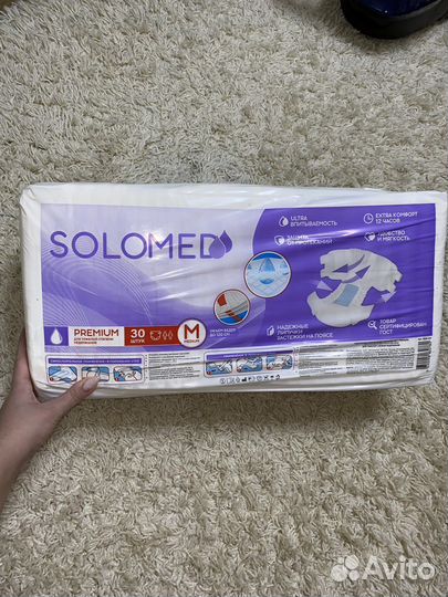 Solomed Premium Подгузники Размер М
