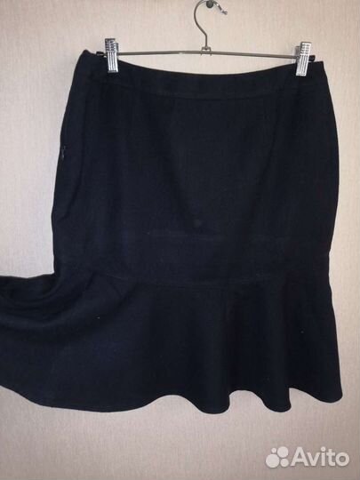 Юбка тонкая шерсть 46 размер