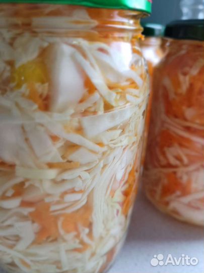 Капуста маринованная домашняя