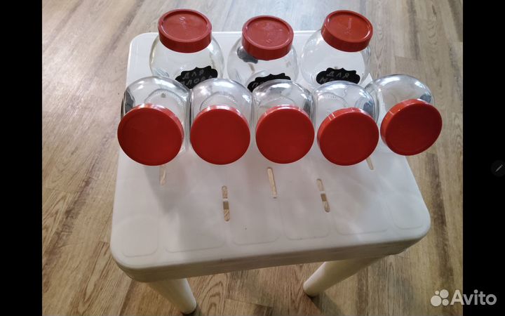 Для специй и трав баночки