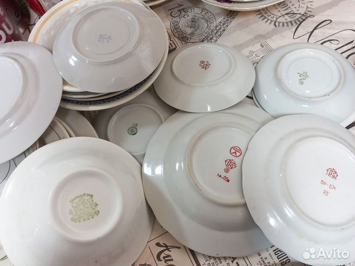 Тарелки разные СССР