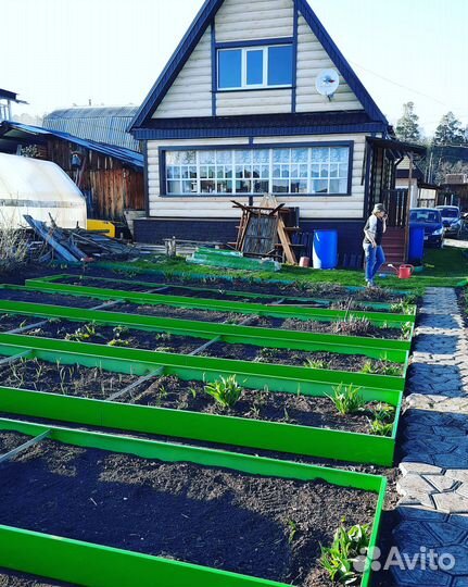 Грядки стальные