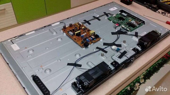 Ремонт телевизоров. Ремонт матриц и подсветки