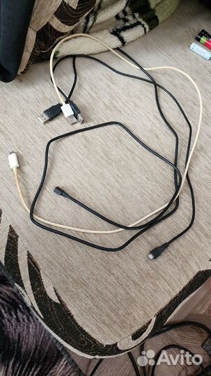 Кабель micro USB - USB 3 штуки за эту цену