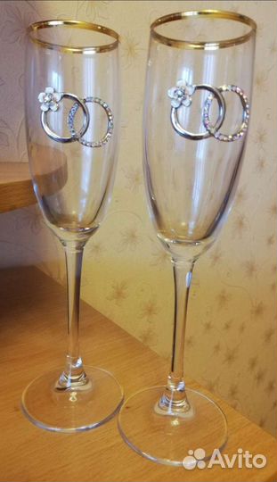 Свадебные фужеры