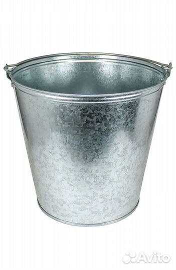 Ведро оцинкованное новое 12 л