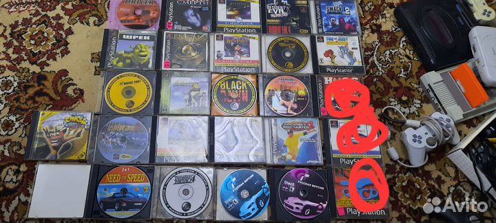 Диски на PSone, ps1