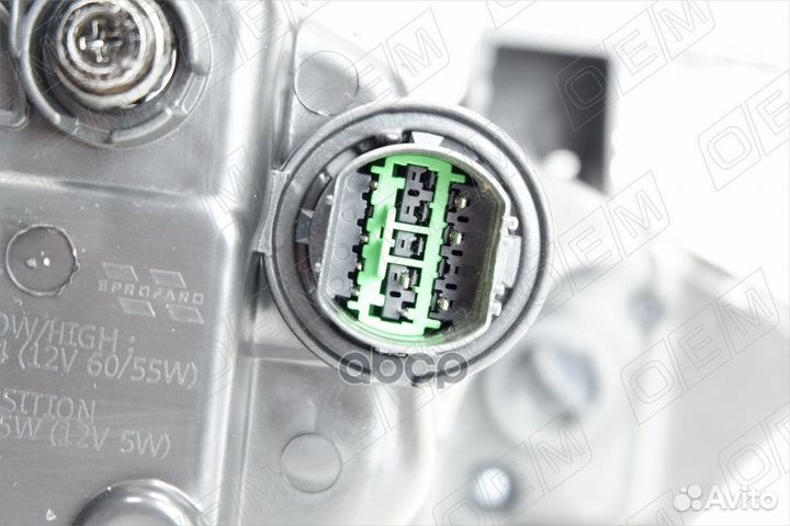 Фара левая Hyundai Solaris 2 2017-2020, галоген