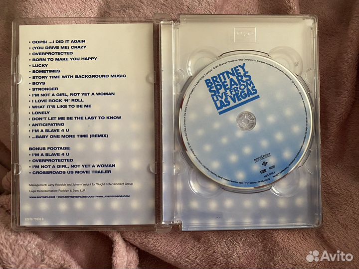 Концерт Бритни Спирс DVD