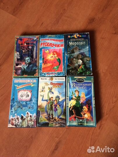 Видео кассеты диски