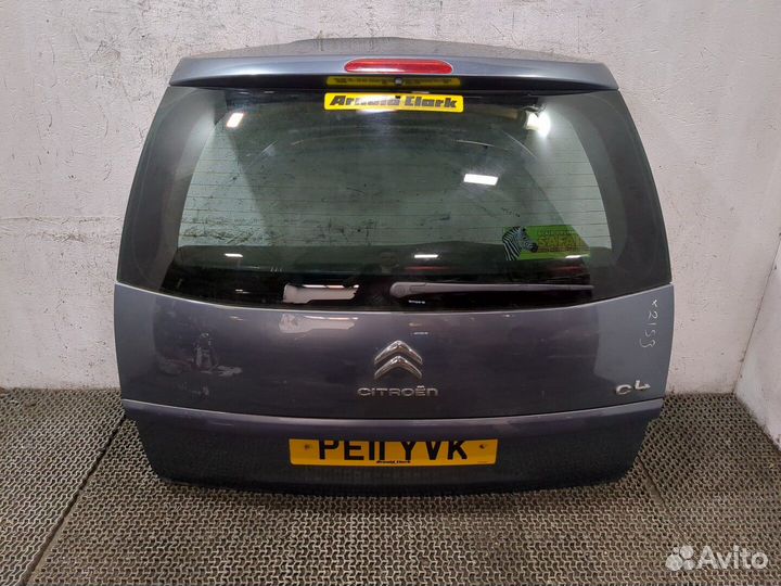 Подсветка номера Citroen C4 Grand Picasso, 2011