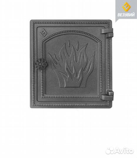 Дверка печная Везувий дт-4 (антрацит)