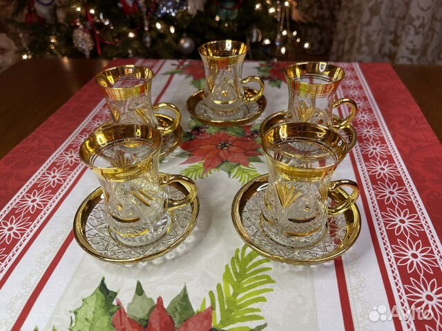 Чайный сервиз армуды на 5 персон