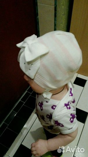 Шапочка демисезон хлопок Италия