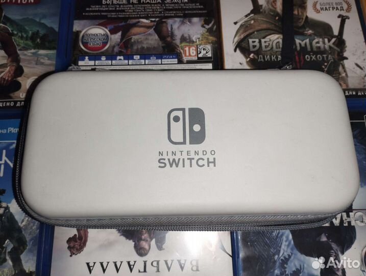 Nintendo switch прошитая +128гб