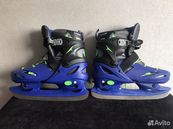 Коньки ледовые раздвижные 38-41