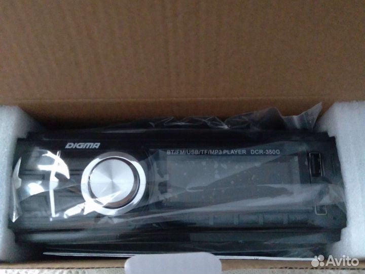 Автомагнитола Digma, Bluetooth, новая