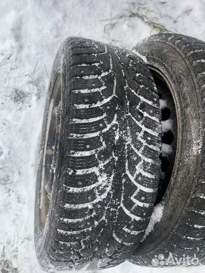 Зимняя резина с штампованными дисками