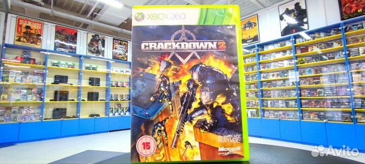 Crackdown 2 Xbox 360 диск