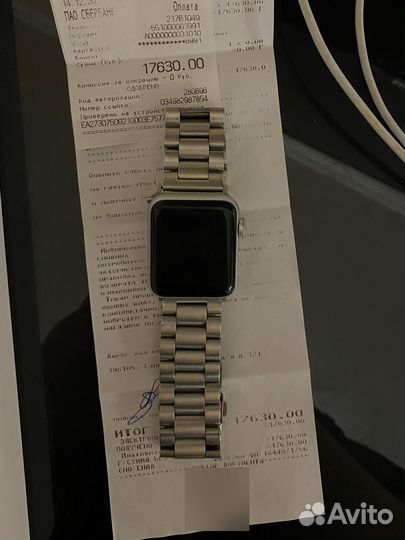 Часы apple watch 3 38 mm оригинал