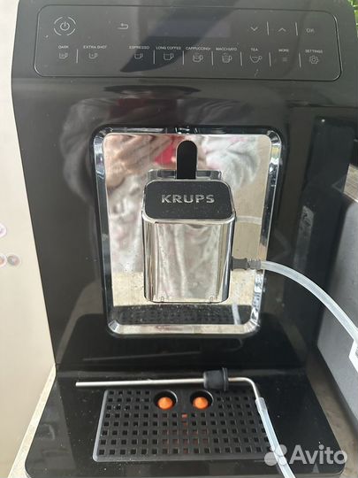 Автоматическая кофемашина krups, с капучинатором