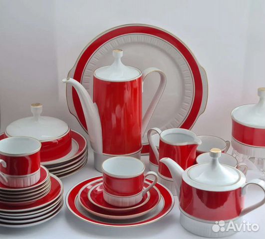 Чайно-Кофейный сервиз СССР гдр