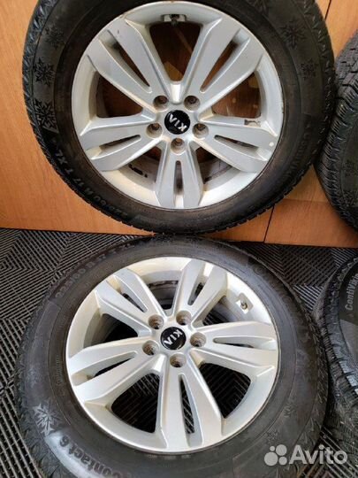 Колеса Kia Sportage continental тх 225/60R17